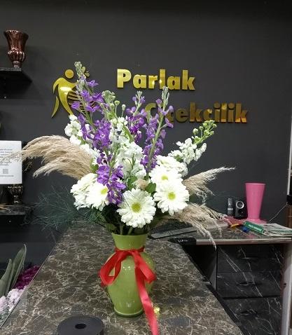 Vazoda Şebboy ve Mevsim Çiçekleri
